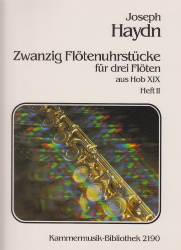 20 PIECES FOR THE MUSICAL CLOCK Volume 2