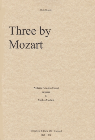 THREE BY MOZART (score & parts)