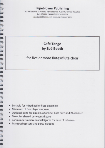 CAFE TANGO (score & parts)