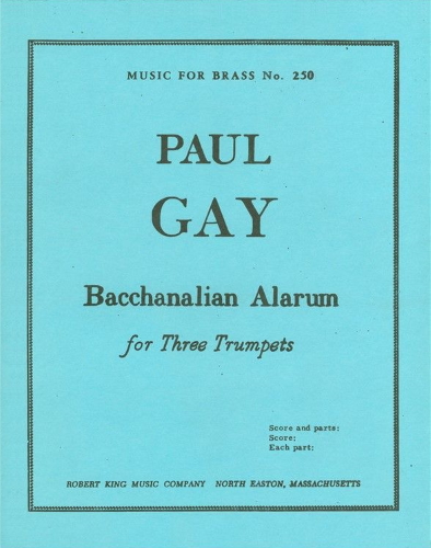 BACCHANALIAN ALARUM (score & parts)