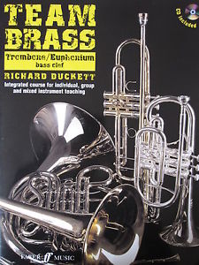 TEAM BRASS Trombone/Euphonium (bass clef) + Online Audio