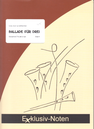 BALLADE FUR DREI (score & parts)