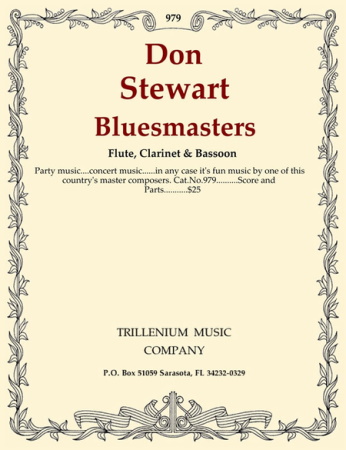 BLUESMASTERS Op.38 score & parts