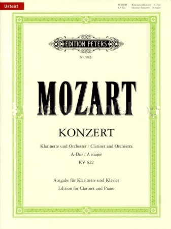CONCERTO in A major K622 + CD