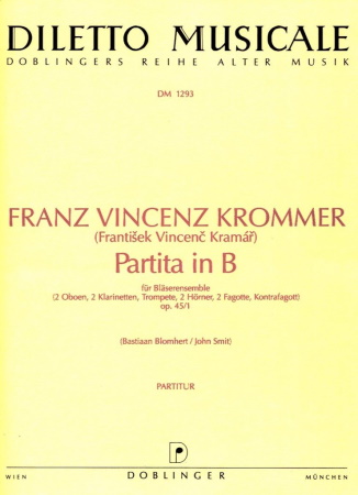 PARTITA in Bb Op.45/1 score