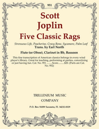 FIVE CLASSIC RAGS score