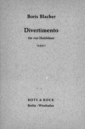 DIVERTIMENTO (set of parts)