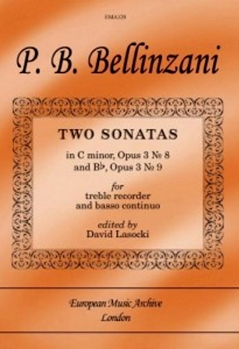 TWO SONATAS Op.3 Nos.8 and 9