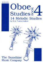 OBOE STUDIES Book 4: 14 Melodic Studies