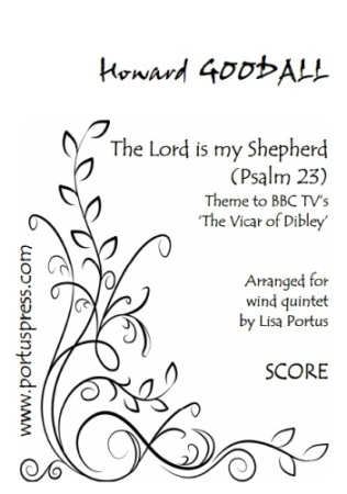 THE LORD IS MY SHEPHERD (score & parts)