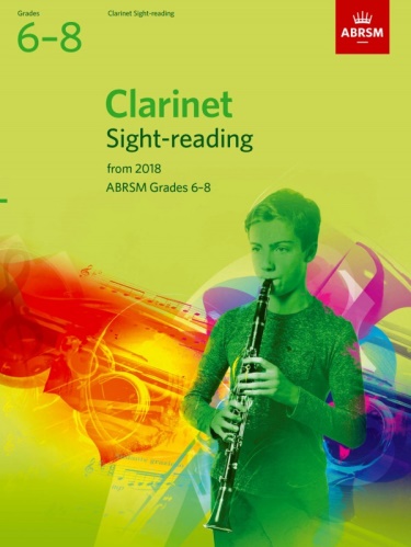 CLARINET SIGHT-READING TESTS Grade 6-8 (from 2018)