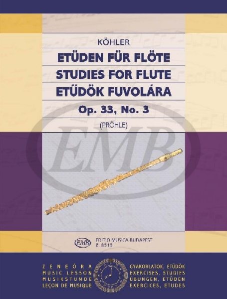 STUDIES FOR FLUTE Op.33 No.3