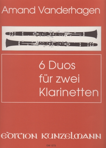 6 DUOS for Two Clarinets
