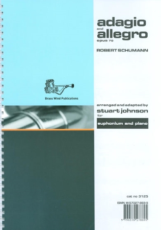 ADAGIO & ALLEGRO Op.70 (treble/bass clef)