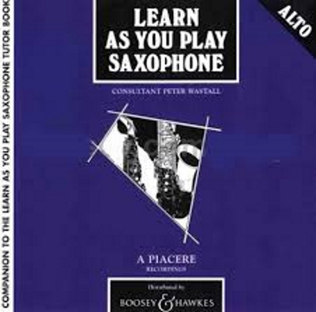LEARN AS YOU PLAY SAXOPHONE CD