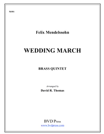 WEDDING MARCH (score & parts)
