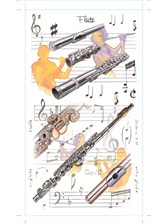 POCKET NOTEPAD Flute