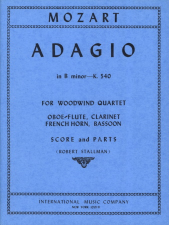 ADAGIO in B minor K540