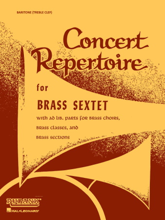 CONCERT REPERTOIRE Baritone (treble clef)