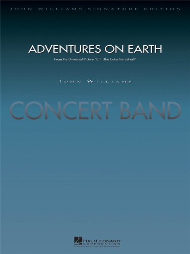 ADVENTURES ON EARTH ( FROM E.T. ) (score & parts)