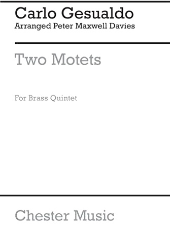 TWO MOTETS set of parts