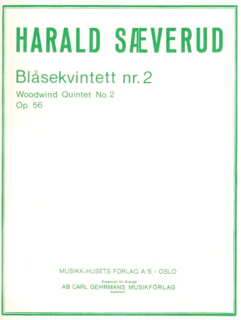 BLASEKVINTETT No.2 Op.56 set of parts