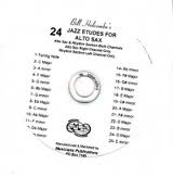 24 JAZZ ETUDES FOR ALTO SAXOPHONE CD