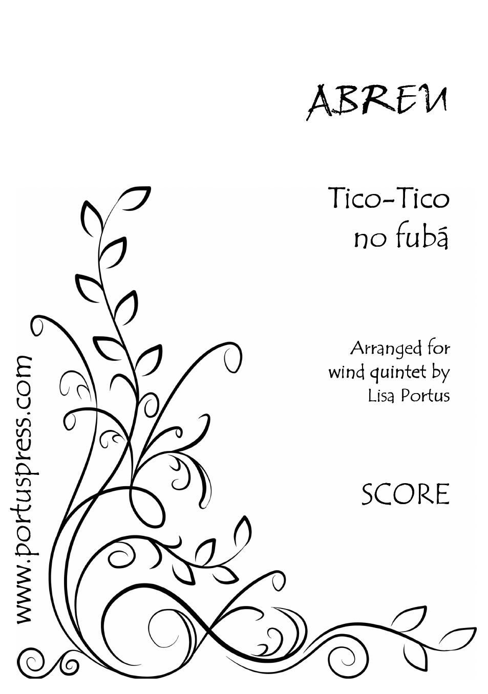 TICO-TICO NO FUBA (score & parts)