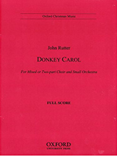 DONKEY CAROL (full score)