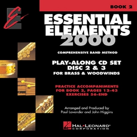 ESSENTIAL ELEMENTS CDs for Book 2 (all intruments)