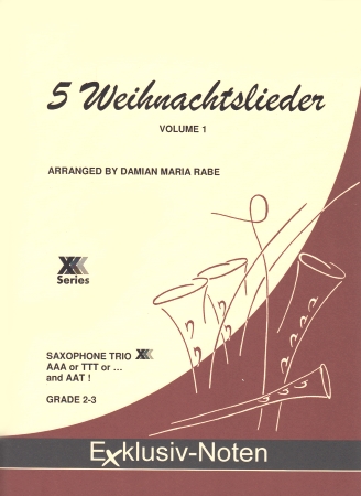 5 WEIHNACHTSLIEDER Volume 1 (score & parts)