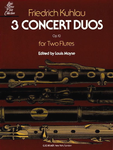 THREE CONCERT DUOS Op.10