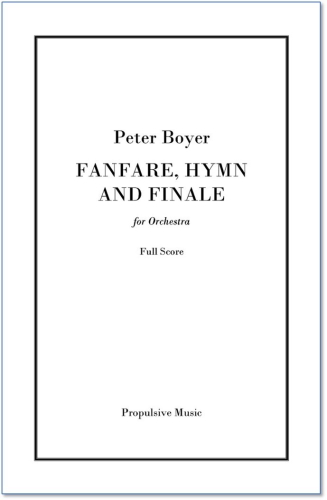 FANFARE, HYMN AND FINALE (score)