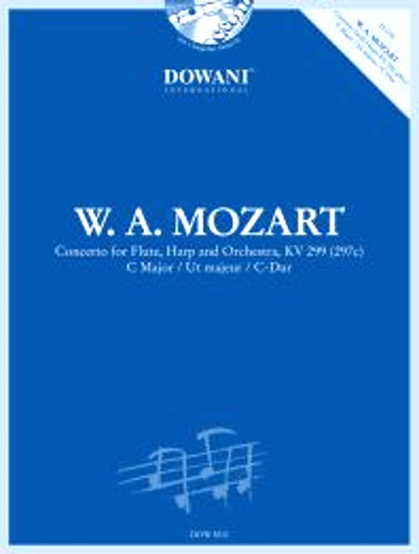 CONCERTO for Flute & Harp in C major KV299