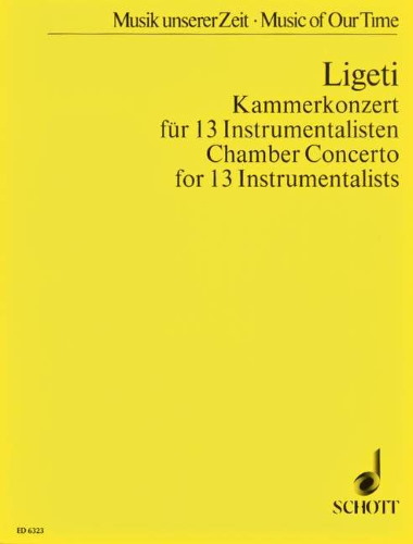 CHAMBER CONCERTO (study score)