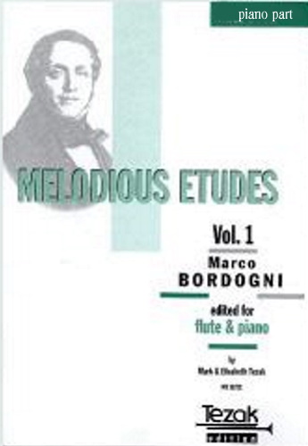 MELODIOUS ETUDES Volume 1 piano accompaniment