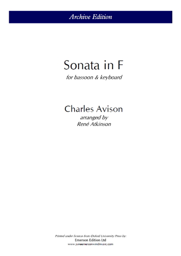 SONATA in F