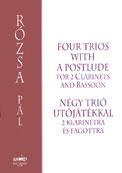 FOUR TRIOS WITH A POSTLUDE Op.422