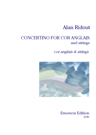 CONCERTINO FOR COR ANGLAIS (set of parts)