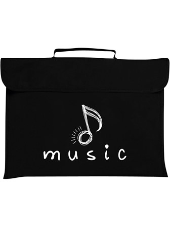 MUSIC BAG Quaver (Black)