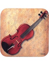 DRINKS COASTER Violin
