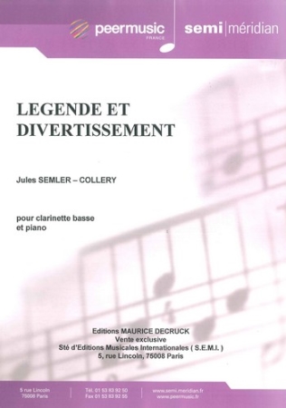 LEGENDE ET DIVERTISSMENT