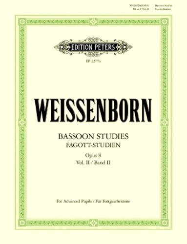 BASSOON STUDIES Op.8 Volume 2