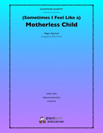 MOTHERLESS CHILD (score & parts)