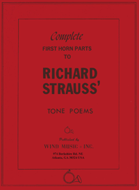 COMPLETE FIRST HORN PARTS Tone Poems