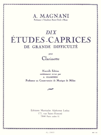 10 ETUDES-CAPRICES