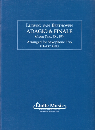 ADAGIO AND FINALE from Trio Op.87 (score & parts)