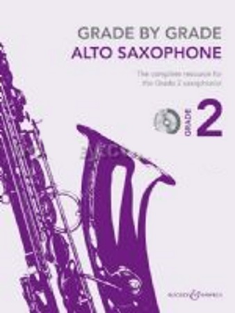 GRADE BY GRADE Alto Saxophone Grade 2 + CD