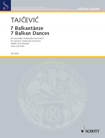 SEVEN BALKAN DANCES score & parts