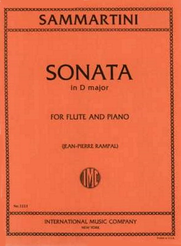 SONATA in D (says G major on cover !)
